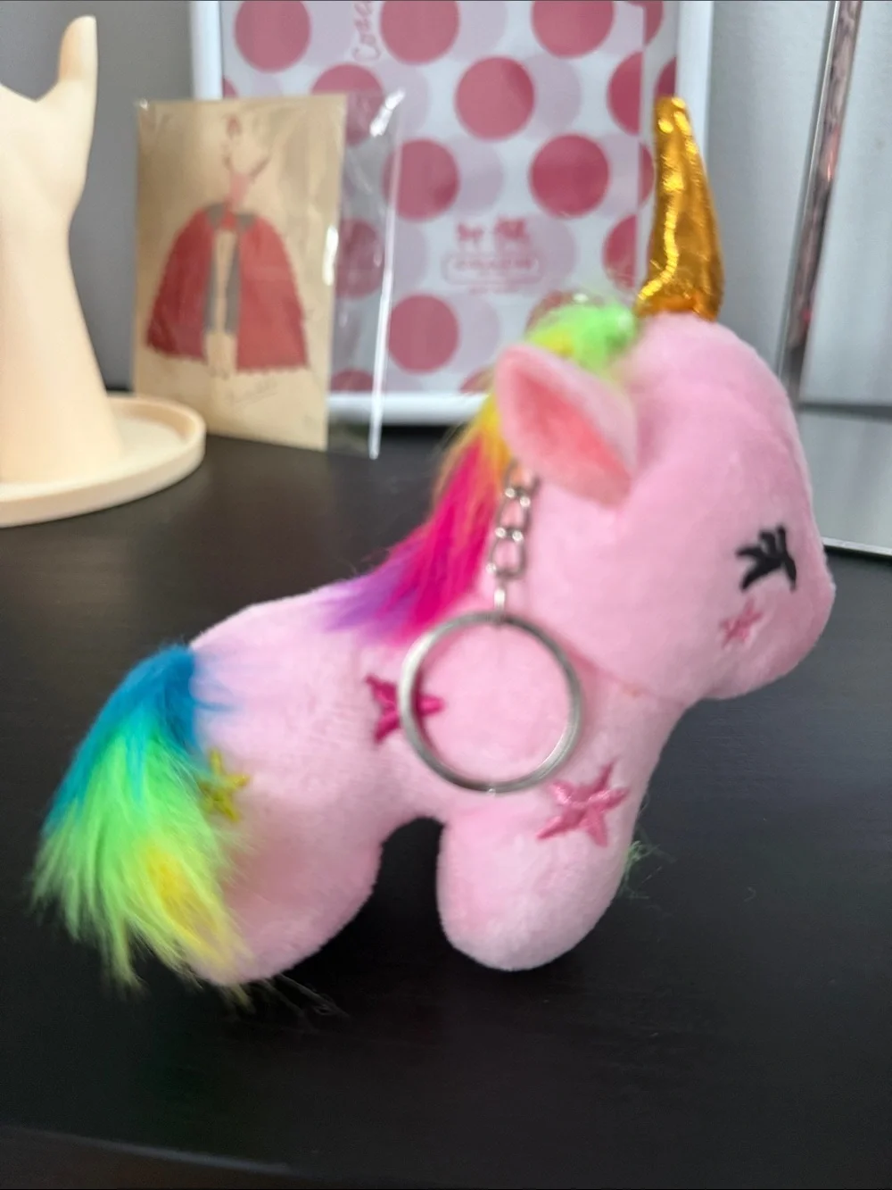 Unicorn Bag Charm/Key Holder